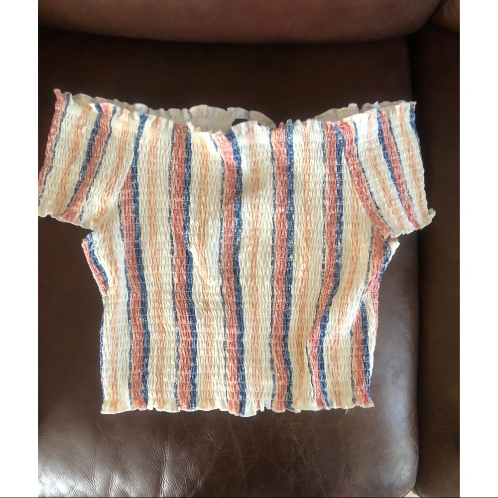 Rue 21 multi-colored off-shoulder top